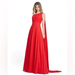 Ieena Mac Duggal Red Gown